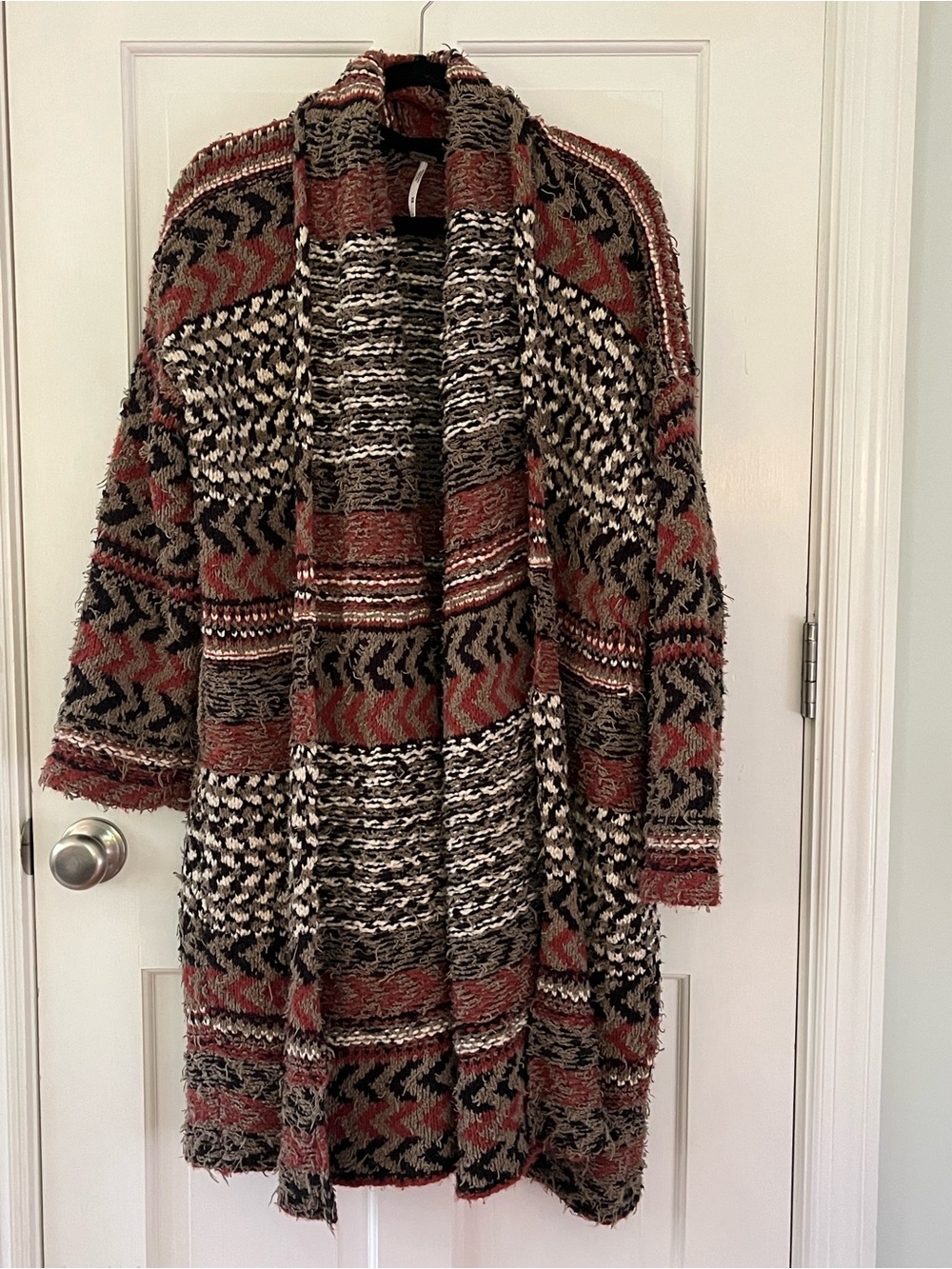 🌟Free People Oversized Cotton Alpaca Blend Cardigan Size Medium